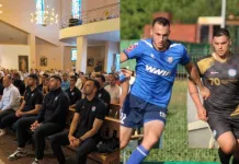 (FOTO) Fudbaleri Širokog Brijega prisustvovali misi prije prijateljske utakmice Fudbaleri Sirokog Brijega Prisustvovali Misi Prije Prijateljske Utakmice