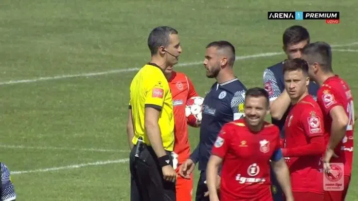 Stefan Denkovic Sjajno Pogodio Iz Slobodnog Udarca Frano Jelic Ponistio