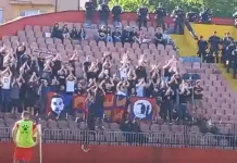 (VIDEO) Sramotno navijanje Lešinara odjekuje Tušnjem Video Sramotno Navijanje Lesinara Odjekuje Tusnjem