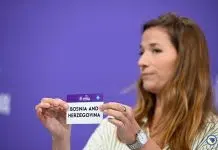 Bosna i Hercegovina se bori sa Srbijom u baražu za Evropsko prvenstvo. Bosna I Hercegovina Se Bori Sa Srbijom U Barazu Za