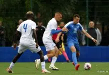 (FOTO) Željezničar pobijedio selekciju Sindikata profesionalnih fudbalera u BiH u uzbudljivoj utakmici Zeljeznicar Pobijedio Selekciju Sindikata Profesionalnih Fudbalera U Bih U