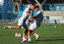 (FOTO) Plavi završili posljednji trening prije utakmice s Veležom Plavi Zavrsili Posljednji Trening Prije Utakmice S Velezom