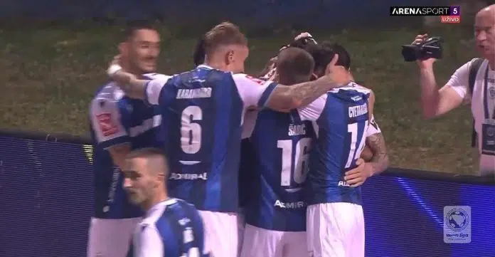 Goal by Krpić puts Željezničar in the lead against Igman, Goal By Krpic Puts Zeljeznicar In The Lead Against Igman