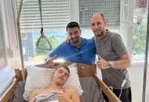Odličan korak Rahimića i Dervišija: Posjetili mladog igrača Željezničara koji će biti van terena mjesecima na oporavku. Odlican Korak Rahimica I Dervisija Posjetili Mladog Igraca Zeljeznicara Koji