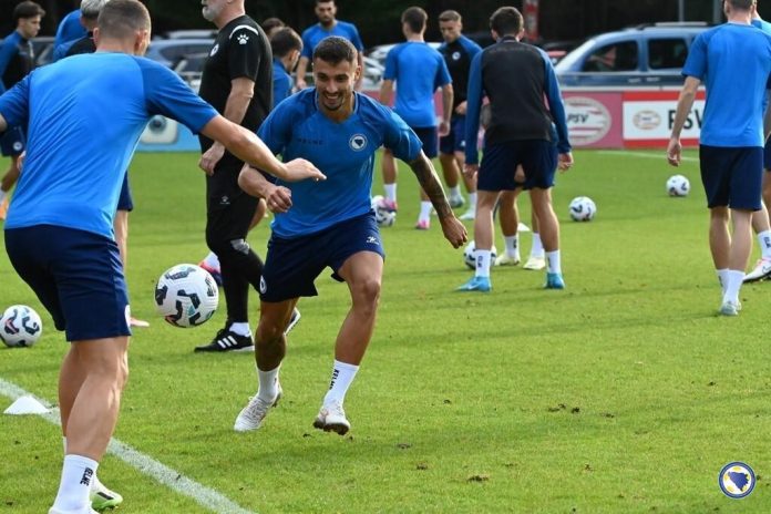 Drugi Trening Reprezentacije Bih Odrzan U Eindhovenu Strucni Stab