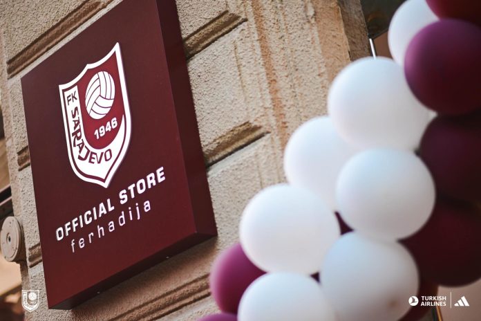 Novi fan shop FK Sarajevo otvoren na atraktivnoj lokaciji (FOTO) Novi Fan Shop Fk Sarajevo Otvoren Na Atraktivnoj Lokaciji