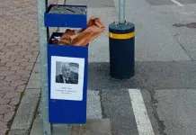 (FOTO) U Sarajevu pojavili se plakati s likom Elmira Pilava optužujući ga za teške postupke U Sarajevu Pojavili Se Plakati S Likom Elmira Pilava