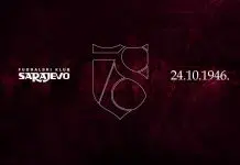(FOTO) Velika kulturna institucija naše države sijala u čast FK Sarajevo Velika Kulturna Institucija Nase Drzave Sijala U Cast Fk