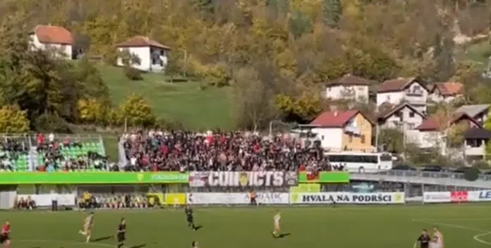 Video Robijasi Stvaraju Spektakl U Prvoj Ligi Fbih Navijaci Celika