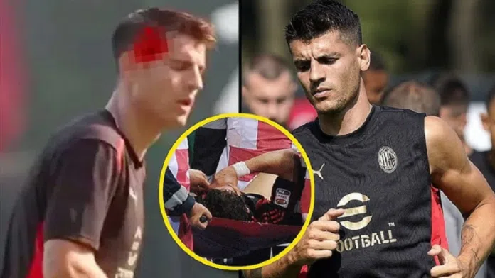 Drama Na Treningu Milana Alvaro Morata Zavrsio U Bolnici Nakon