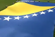 (FOTO) Navijači BiH parolom jasno pokazali šta misle o UEFA-inoj zabrani Navijaci Bih Parolom Jasno Pokazali Sta Misle O Uefa Inoj