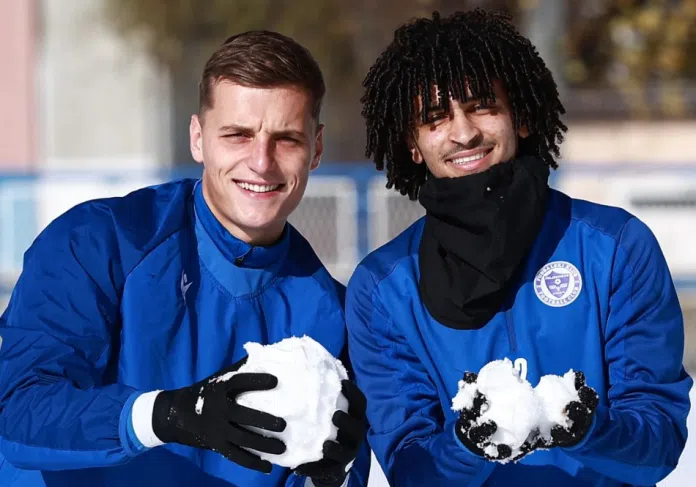 Zimske Radosti Plavih Pogledajte Kako Je Izgledao Trening Zeljeznicara