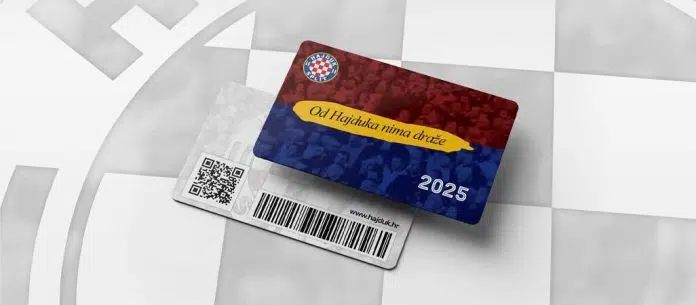 Hajduk Clanska Iskaznica 2025