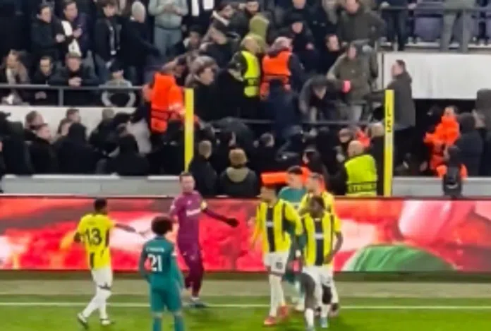 Nemile Scene U Briselu Prekidan Mec Anderleht Fener Video