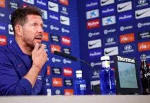 Simeone ljut nakon eliminacije: “Ko je ovde video da je dva puta dodirnuo loptu?” Simeone Ljut Nakon Eliminacije Ko Je Ovde Video Da Je