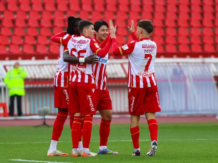 Crveno Beli Kaznjeni Zvezda Placa Kaznu Uefi