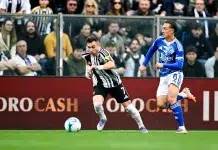 Juventus izgubio utakmicu i mesto na tabeli u direktnom duelu (VIDEO)