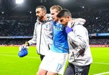 PROBLEM ZA NAPOLI: Kevin De Brujne duže van terena