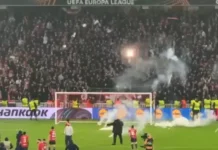 NAKON PORAZA OD ZVEZDE: Nezadovoljni navijači Lila imali su šta da poruče igračima! (VIDEO)
