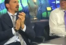 Ibrahimović u programu uživo FOX-a pustio hit Lepe Brene: Pogledajte reakciju gostiju (VIDEO)