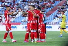 LARN – CRVENA ZVEZDA, SASTAVI: Zvezda sa dva pojačanja od starta