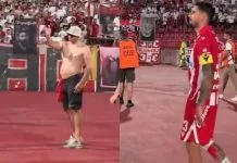Navijači Crvene zvezde otjerali igrače u tunel nakon šokantnog poraza (VIDEO)