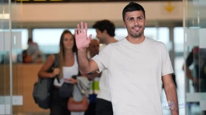 Rodri stigao u Barcelonu: